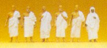 Preiser 80903 1/200 Scale 1:200 Scale Figures -- Mecca Pilgrims pkg(6)