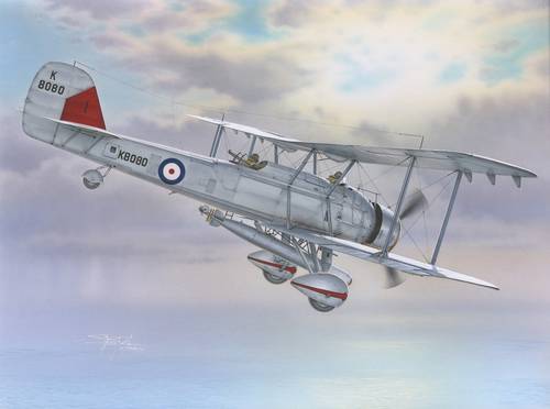 Special Hobby 72243 1/72 Vickers Vildebeest Mk IV Perseus Engine Version RAF BiPlane