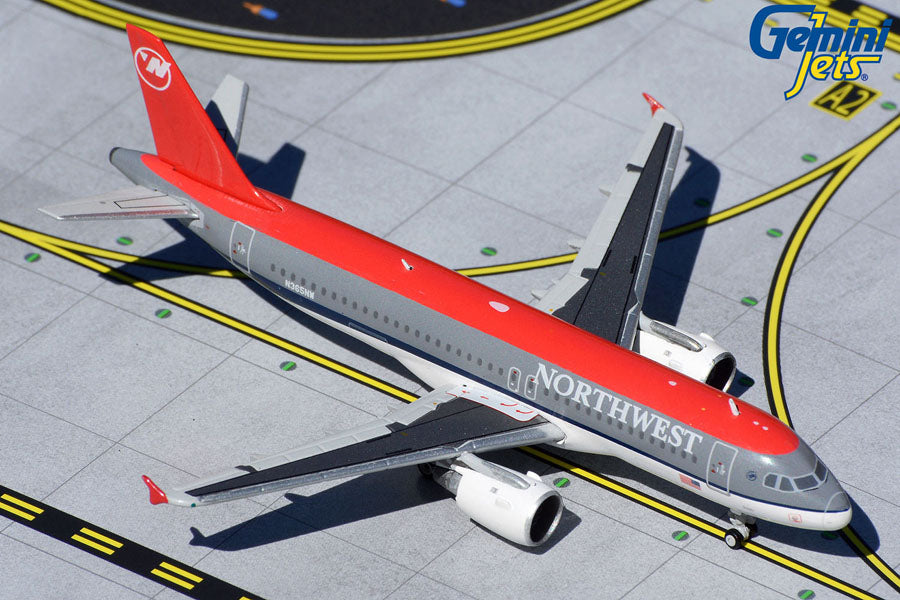 Gemini Jets 1/400 GJ371 Gemini Northwest A320 1/400 Bowling Shoe Reg#N365Nw