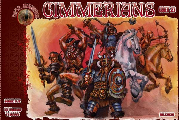 Alliance Figures 72028 1/72 Cimmerians Set #2 Figures (33)