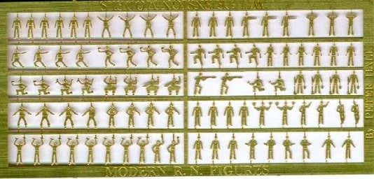 White Ensign Models 3512 1/350 Naval Figures for all Nations (100pc) (D)