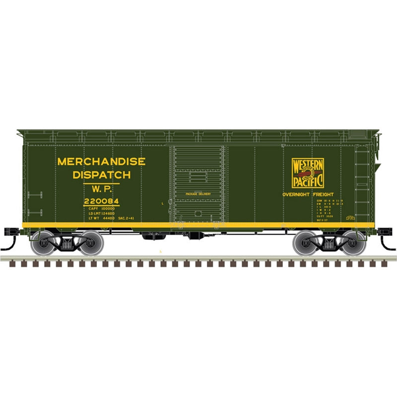 Atlas Trainman 20006263 Ho '37 40'Boxcar Kit Wp 220194