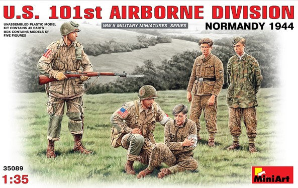 Miniart Models 35089 1/35 US 101St Airborne Division Normandy 1944  (5)