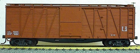 Accurail 4198 Ho 40' Ob Boxcar Data Red