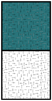 Scale Motorsport 1971 1/24 Upholstery Pattern Decal Brocaide Teal/Black on Clear