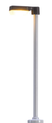 Brawa 83004 N Scale Angular LED Street Light with Plug and Socket Base -- 2" 5.1cm
