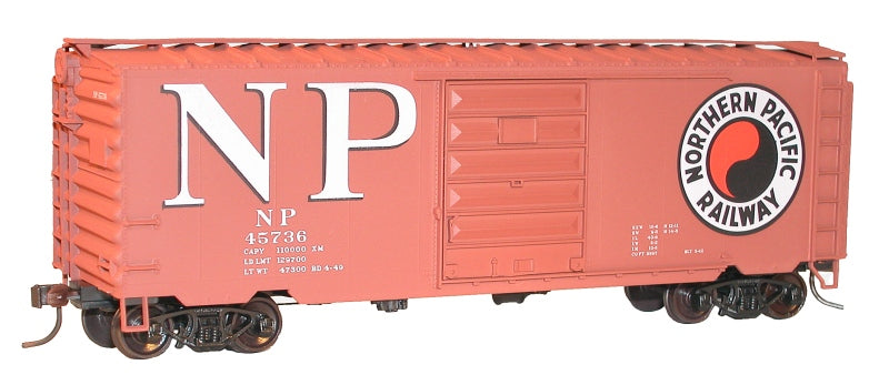 Accurail 34371 Ho 40' Ps-1 Steel Boxcar Np