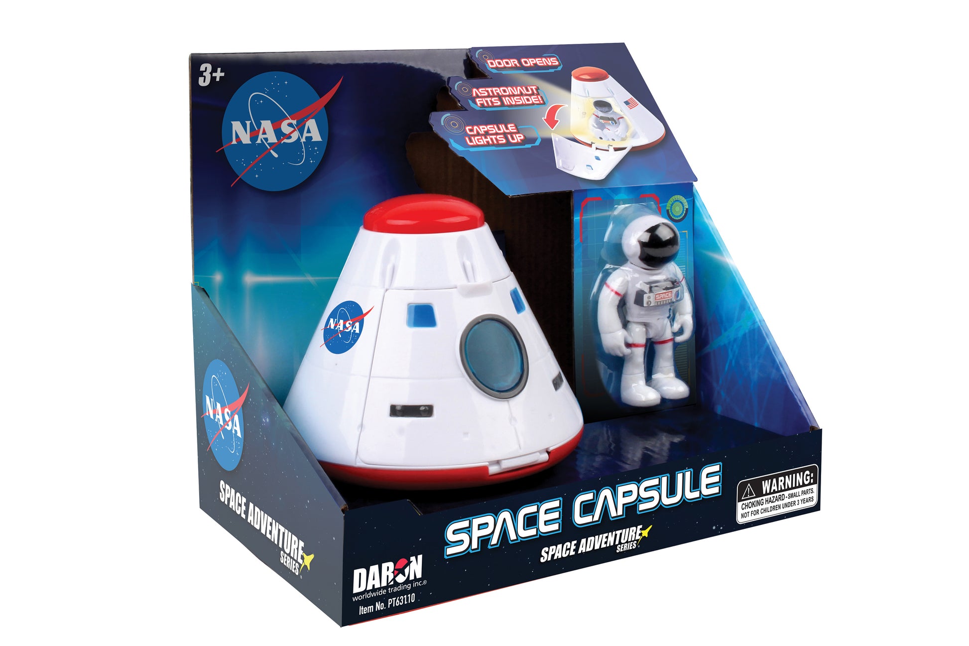 Daron Space Adventure PT63110 Space Adventure Space Capsule W/ Lights
