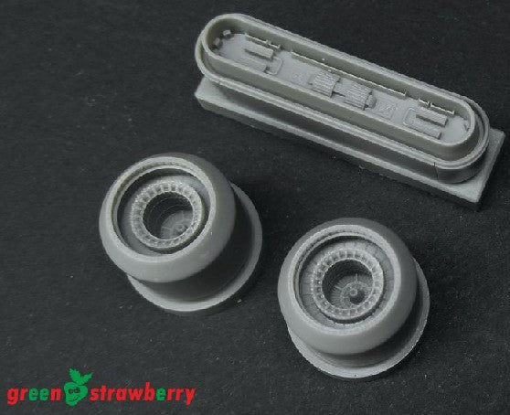 Green Strawberry 1115 1/144 Star Wars Slave I Starship Main Nozzles for BAN (Resin)