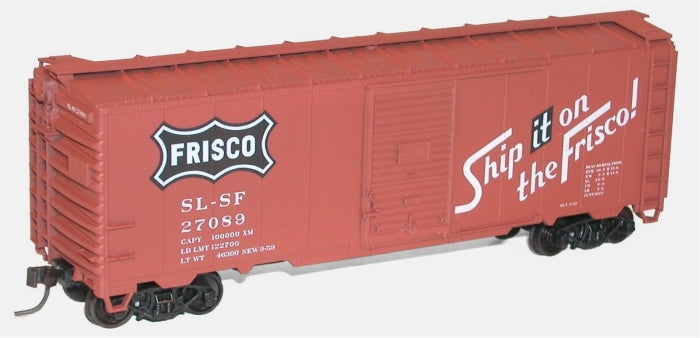 Accurail 3544 Ho 40' Aar Steel Boxcar Frisco