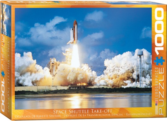 Eurographics 64608 Space Shuttle Take-Off Puzzle (1000pc)