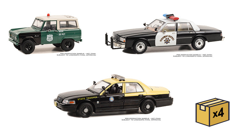 Greenlight 85580-CASE 1/24 Scale Hot Pursuit Series 8