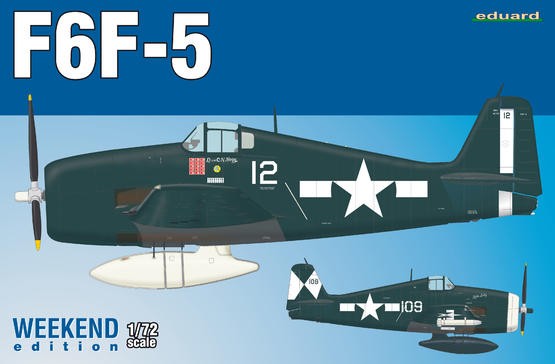 Eduard 7450 1/72 F6F5 Aircraft (Wkd Edition Plastic Kit)