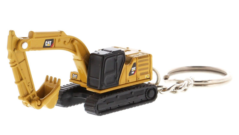 Diecast Masters 85981  Scale Caterpillar 320 Hydraulic Excavator Key Ring Micro-Constructor Series