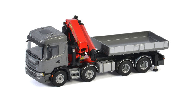 WSI 72046 1/50 Scale Scania G Normal Cg17N 8X4 Palfinger Pk 78002