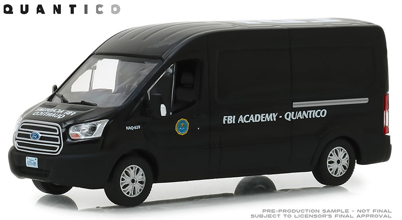 Greenlight 86157 1/43 Scale FBI Academy Quantico - 2015 Ford Transit Van