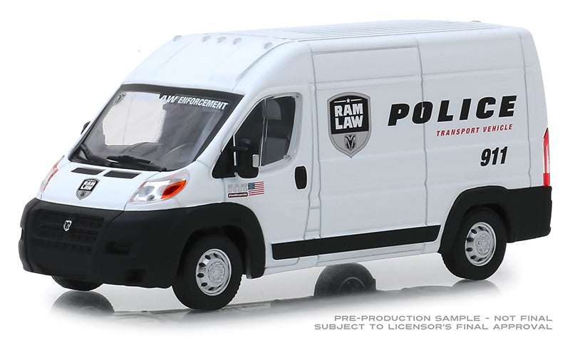 Greenlight 86168 1/43 Scale 2018 Ram ProMaster 2500 Cargo High Roof