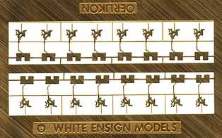 White Ensign Models 3504 1/350 20mm Oerlikons & Shields (D)