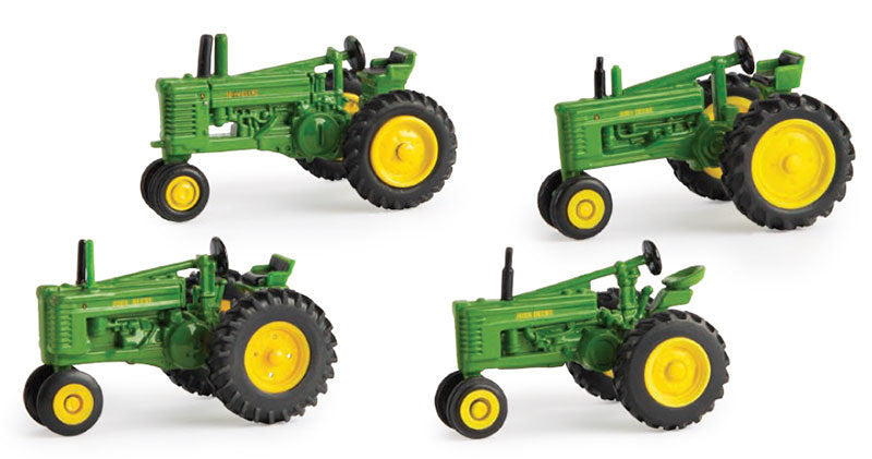 Ertl 45803-SET 1/64 Scale John Deere Vintage Tractor 4-Piece Set