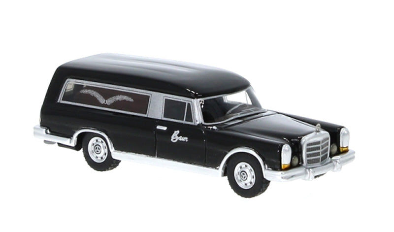 Bos 87016 1/87 Scale 1969 Mercedes Pollmann 600 W100 Hearse high quality