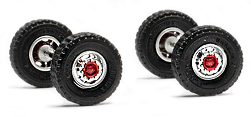 Herpa 876116 1/87 Scale Road Tires Wheel Set