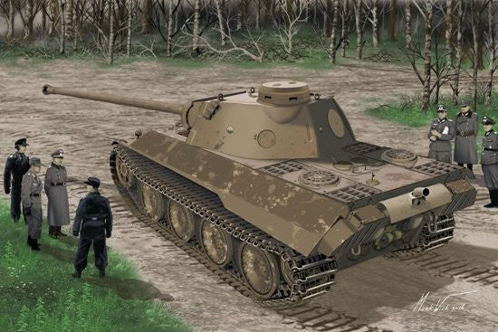 Dragon Models 6830 1/35 Panther Ausf D V2 Versuchs-Serie Tank