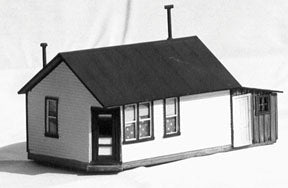 Banta Model Works HO Ho Rgs House At The End Of The Trestle