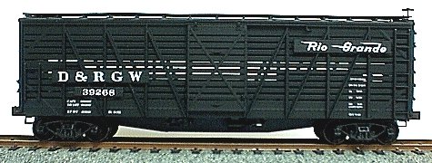 Accurail 4714 Ho 40' Wood Stock Car D&Rgw