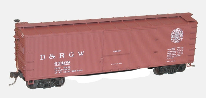 Accurail 46469 Ho 40'Ds Wood Box D&Rgw