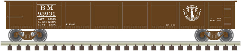 Atlas Trainman 50002666 N 42'Gondola B&M 92939