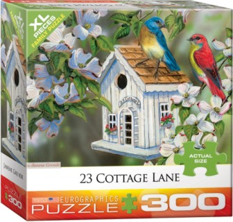Eurographics 80601 23 Cottage Lane (Birds/Birdhouse) Puzzle (300pc)