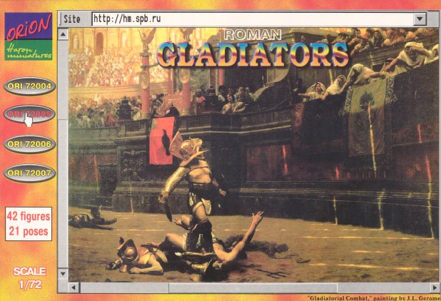 Orion Figures 72005 1/72 Roman Gladiators (42)