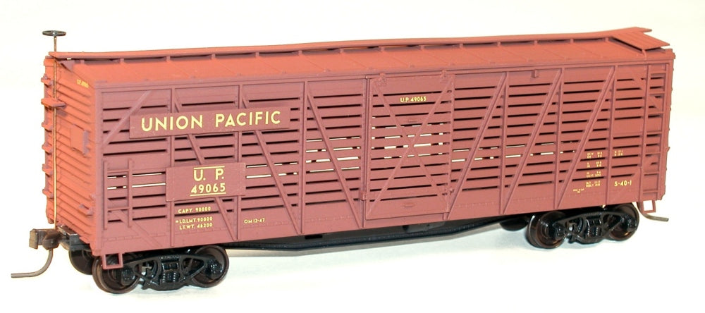 Accurail 47212 Ho 40'Wood Stock Car Up