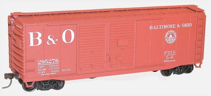 Accurail 36111 Ho 40' Dd Steel Boxcar B&O