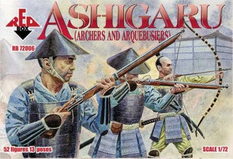 Red Box Figures 72006 1/72 Ashigaru Archers & Arquebusiers Medieval Japan (52)