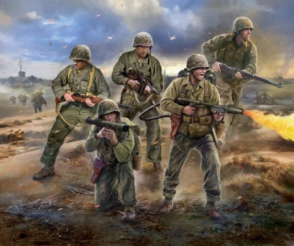 Zvezda 6279 1/72 WWII US Marines (Snap) (New Tool)
