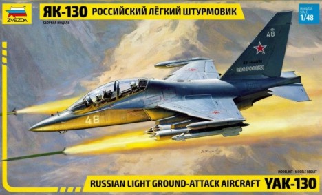 Zvezda 4821 1/48 Russian Yak30 Light Ground-Attack Aircraft