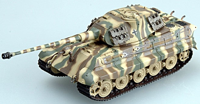 MRC (Model Rectifier) 36298 1/72 King Tiger II (Porsche Turret) Schwere SSPzAbt503 Camouflage (Built-Up Plastic)