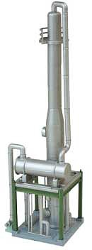 Tomytec 301035 N Scale United Oil Refinery Distillation Tower -- Kit - 4 x 4 x 17cm