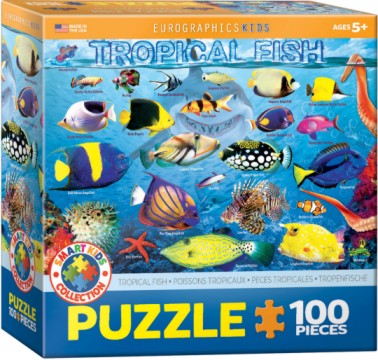 Eurographics 65484 Tropical Fish Puzzle (100pc)