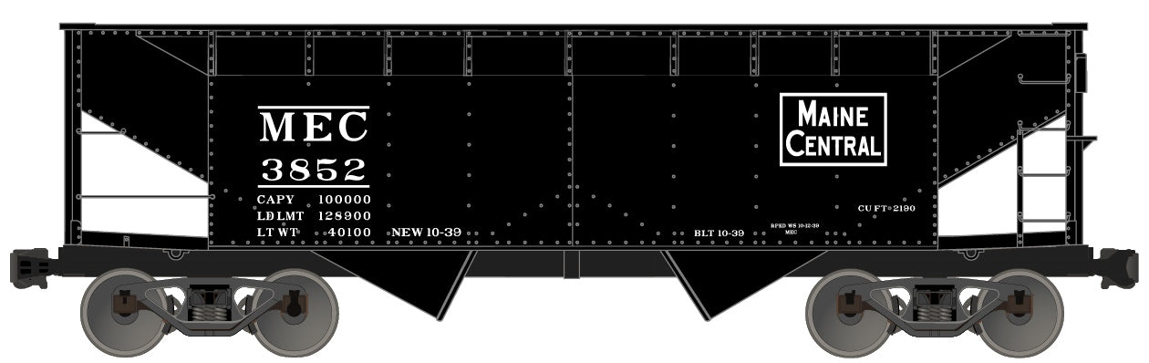 Accurail 7729 Ho Os Twin Hopper Mc