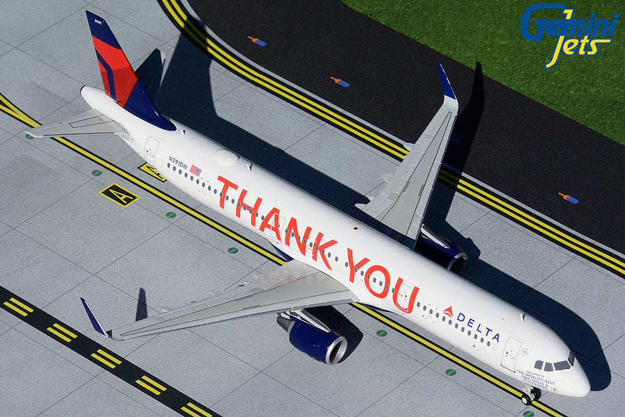 Gemini Jets 1/200 G2DAL925 Gemini200 Delta A321 1/200 Thank You Reg#N391Dn