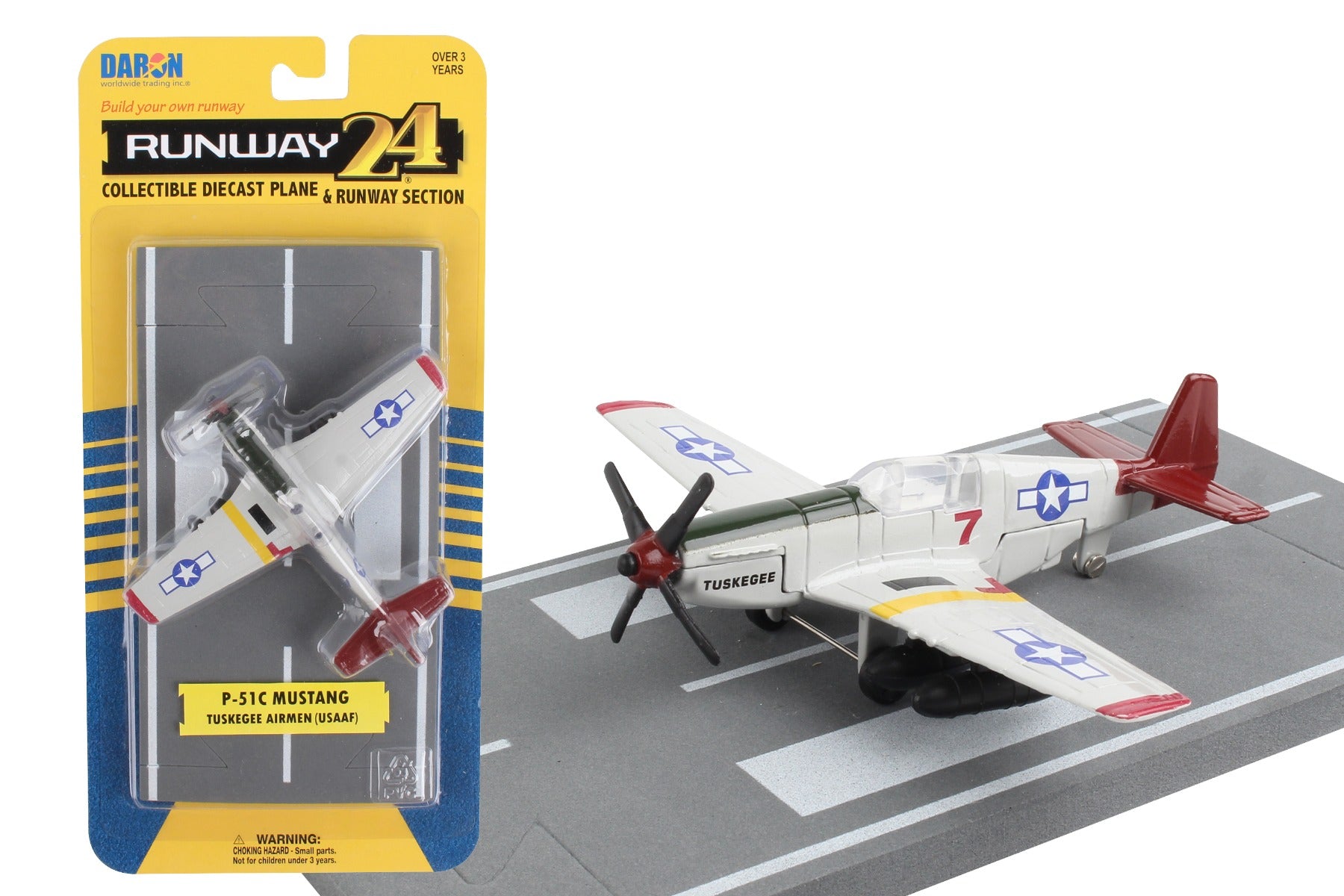 Daron Runway 24 RW190 Runway24 P51 Tuskegee Airmen