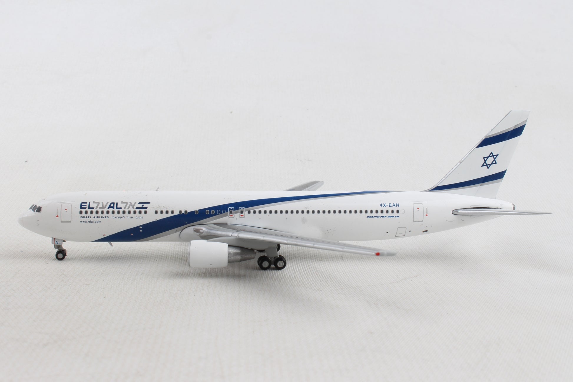 Gemini Jets 1/400 GJ1270 Gemini El Al 767-300 1/400 Reg#4X-Ean