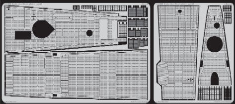 Eduard 53028 1/72 Ship- Gato Class Floor Plates for RVL