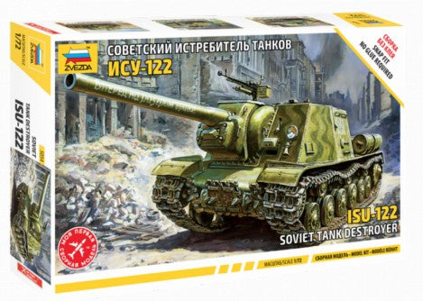 Zvezda 5054 1/72 Soviet ISU122 Tank Destroyer