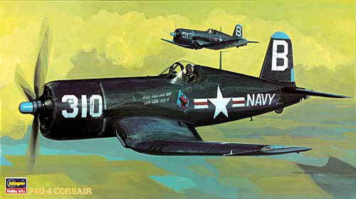 Hasegawa 9125 1/48 F4U4 Corsair USN Fighter