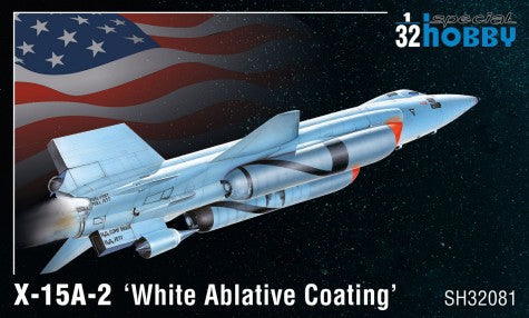 Special Hobby 32081 1/32 X15A2 White Ablative Coating High Speed Aircraft