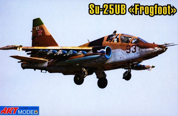 Art Model Kits 7212 1/72 Su25UB Frogfoot Aircraft