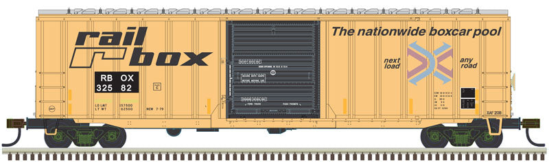 Atlas Trainman 20005133 Ho 50'6'Boxcar Railbx 32587